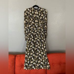 Zara floral dress
